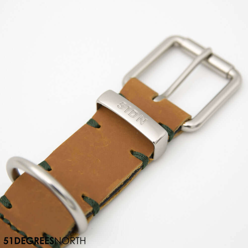 Een stijlvolle hondenleiband uit de Milano Contrast collectie.